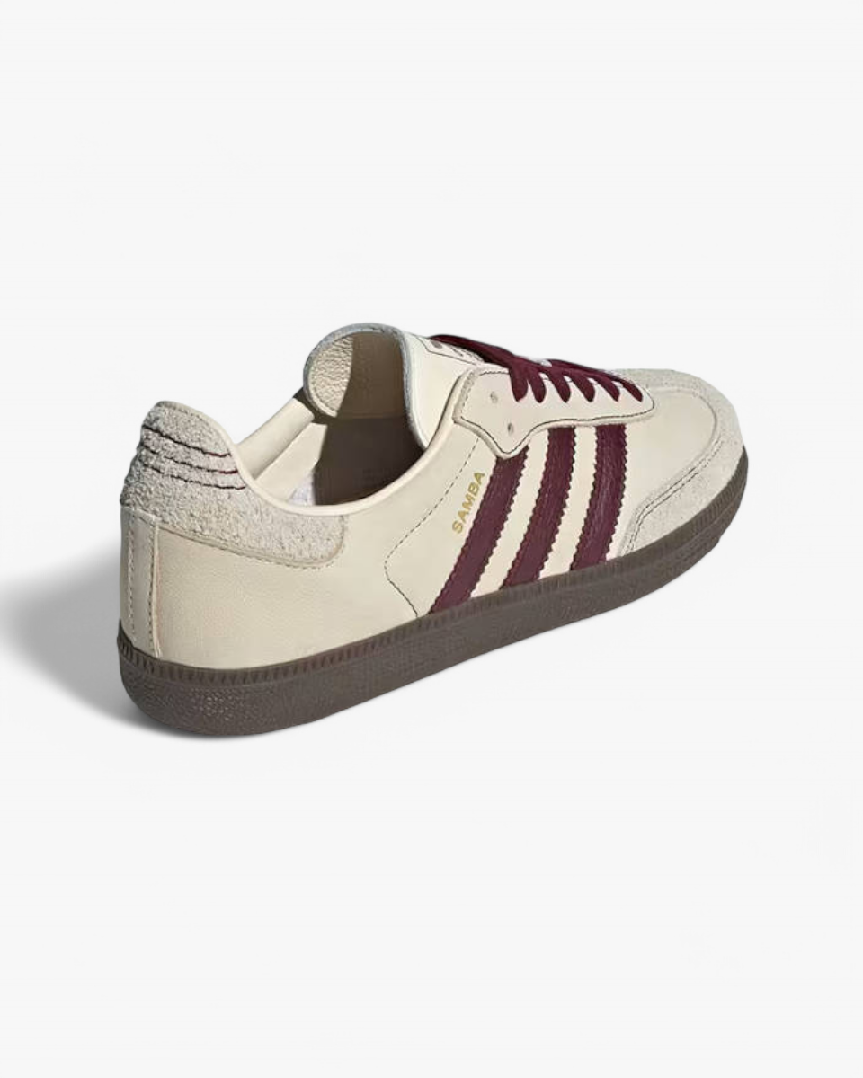 adidas Samba OG Wonder White Maroon