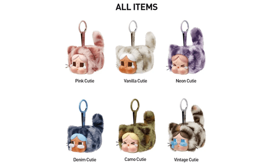 Pop Mart CRYBABY Wild but Cutie Series Vinyl Plush Pendant Single Blind Box