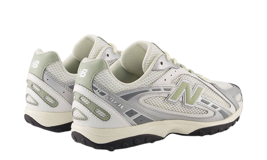 New Balance 204L Silver Metalic Green