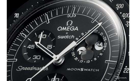 Swatch x Omega Bioceramic Moonswatch Mission To Moonphase Snoopy