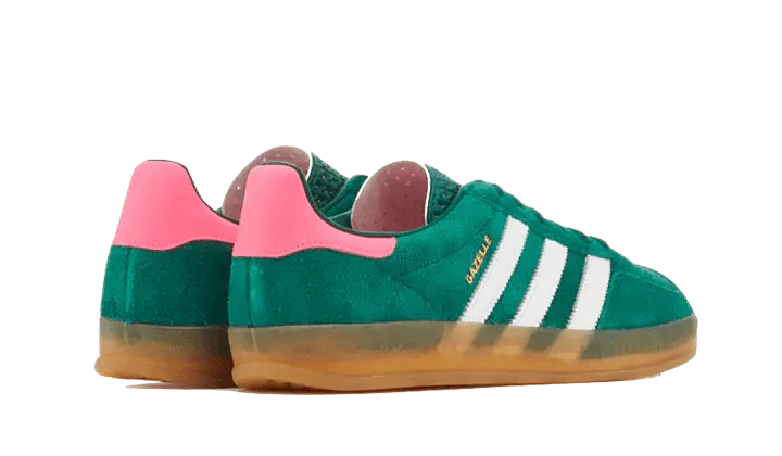 Adidas Gazelle Indoor Collegiate Green Lucid Pink