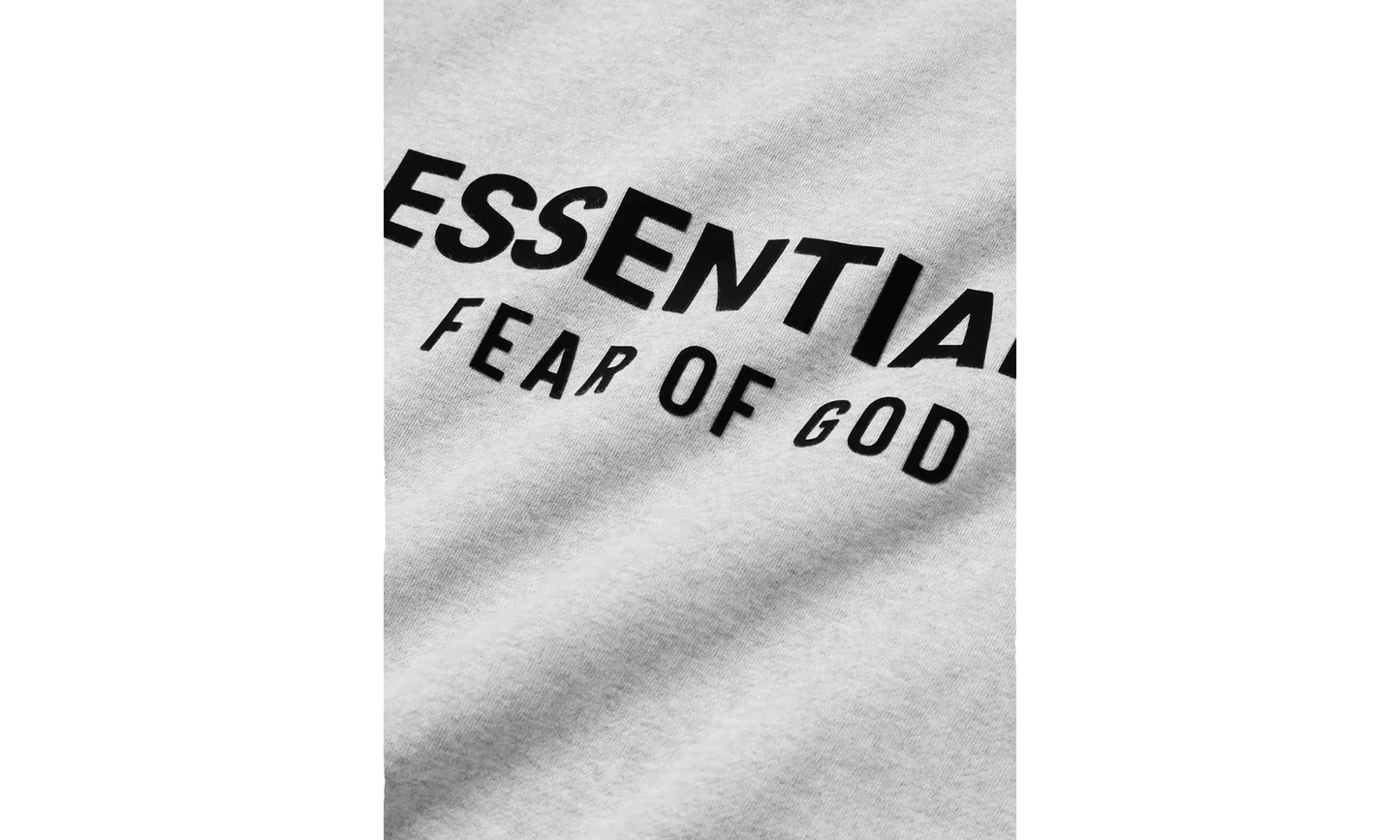 Fear of God Essentials Fleece Hoodie Light Heather Gray (FW24)