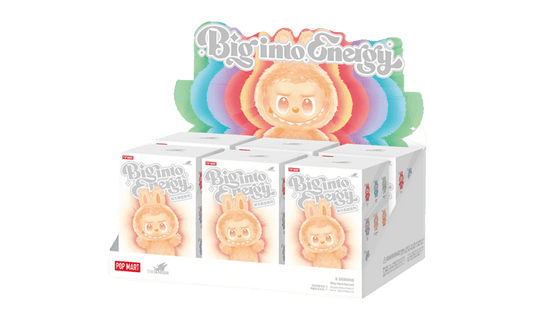 Pop Mart Labubu The Monsters Big into Energy Series Vinyl Plush Pendant Sealed Case