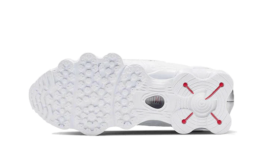 Nike Shox TL White Metallic Silver Max Orange