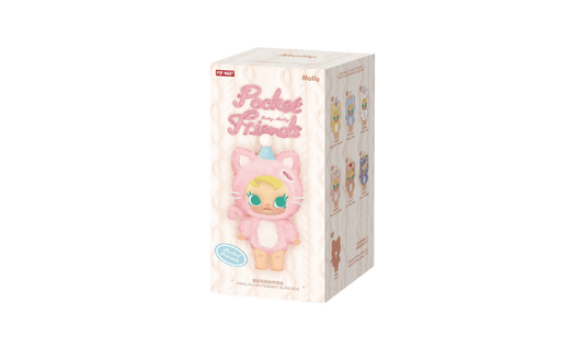Pop Mart Baby Molly Pocket Friends Series Vinyl Plush Pendant Single Blind Box