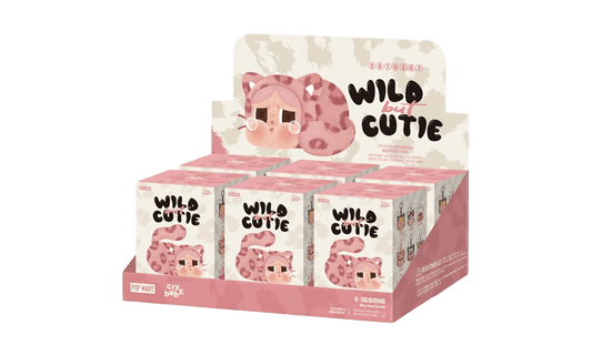 Pop Mart CRYBABY Wild but Cutie Series Vinyl Plush Pendant Sealed Case