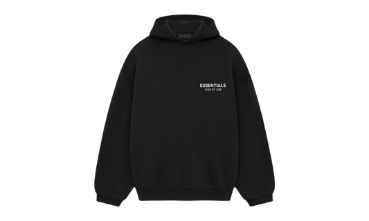 Fear of God Essentials Fleece Hoodie (FW24) Black