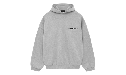 Fear of God Essentials Fleece Hoodie Light Heather Gray (FW24)