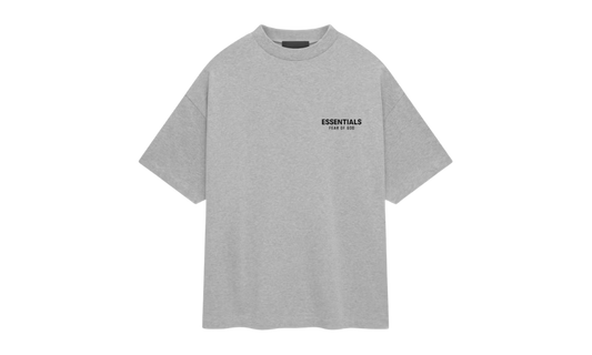 Fear of God Essentials Jersey Crewneck T-Shirt Light Heather Gray