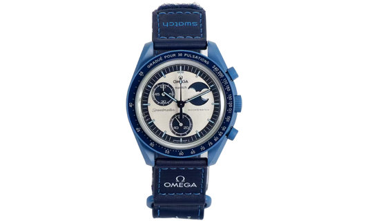 Swatch x Omega Bioceramic Moonswatch Mission to the Super Blue Moonphase