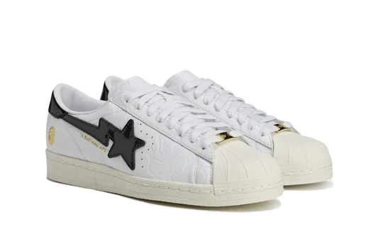 adidas Superstar Vintage Bape White Black