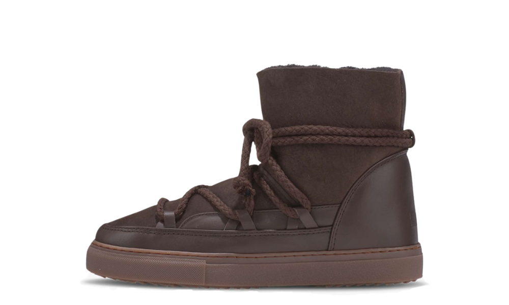 Inuikii Classic Sneaker Śniegowce Ciemnobrązowe
