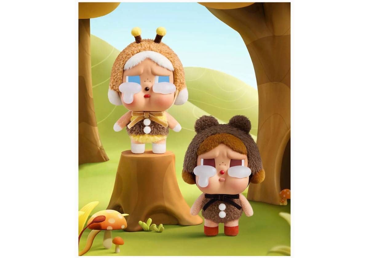 Pop Mart CryBaby Crying Again Series Vinyl Face Plush Sealed Case