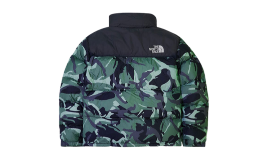 The North Face 1996 Retro Nuptse Jacket Green Camo