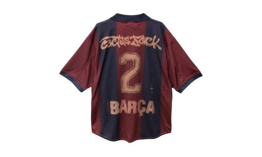Travis Scott x Nike x FC Barcelona Retro 2000/01 Home Skeleton Jersey Multicolor
