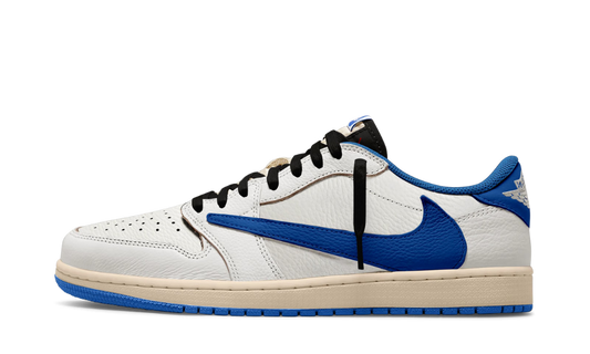 Jordan 1 Retro Low OG SP Fragment x Travis Scott Sail Military Blue