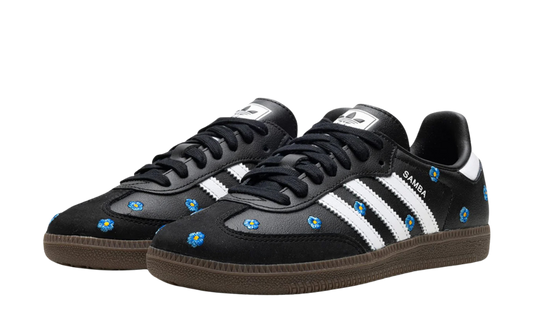 adidas Samba Light Blue Floral Core Black
