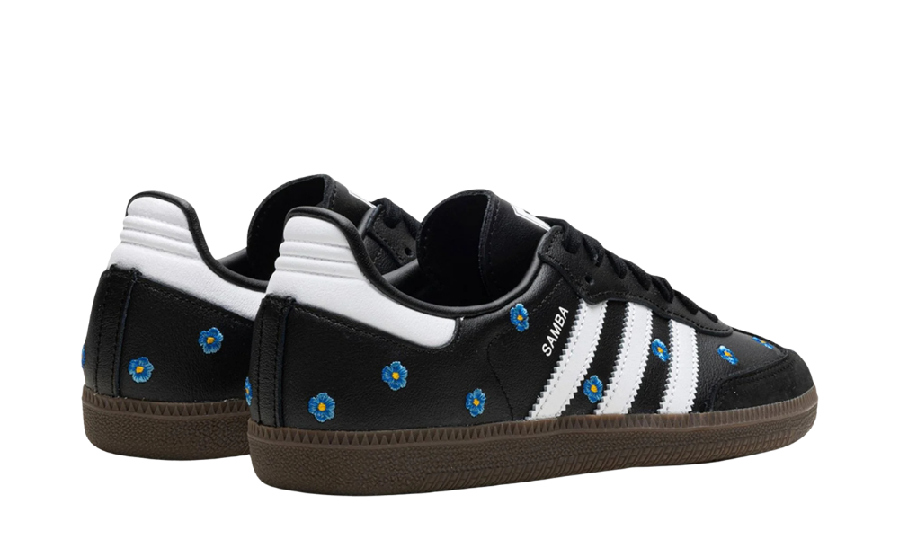 adidas Samba Light Blue Floral Core Black