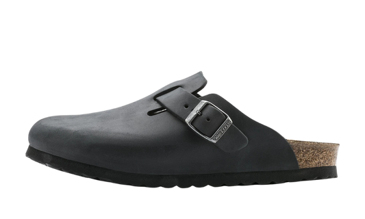 Birkenstock Boston Black Oiled Leather