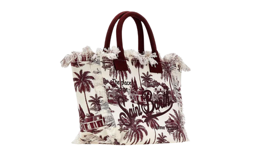 MC2 Saint Barth Vanity Palms Bordeaux Bag
