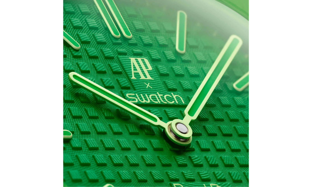 Swatch x Audemars Piguet Bioceramic Royal Pop Green Eight
