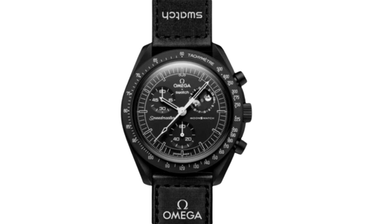 Swatch x Omega Bioceramic Moonswatch Mission To Moonphase Snoopy