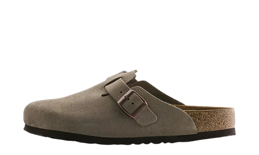 Birkenstock Boston Suede Narrow Taupe