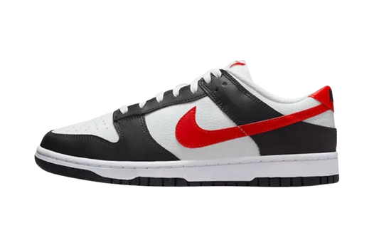 Nike Dunk Low Black White Red