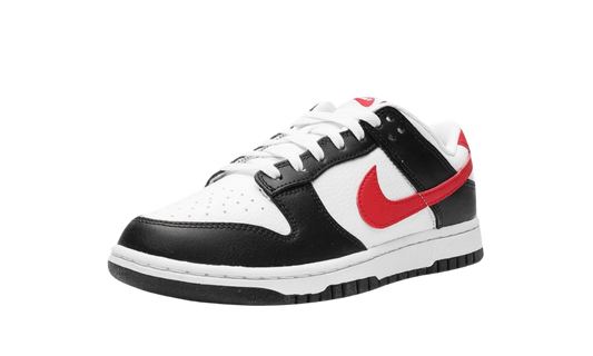 Nike Dunk Low Black White Red