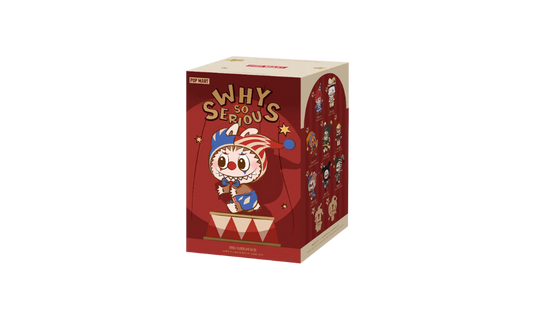 Pop Mart WHY SO SERIOUS Series Vinyl Plush Pendant Single Blind Box
