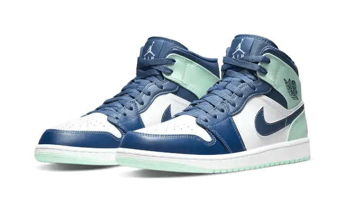 Air Jordan 1 Mid Mystic Navy Mint Foam