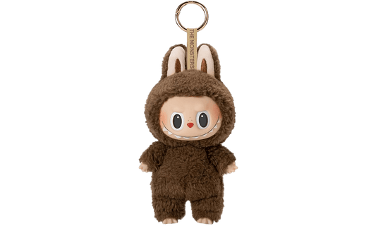 Pop Mart Labubu The Monsters Tasty Macarons Chestnut Cocoa Vinyl Plush Pendant