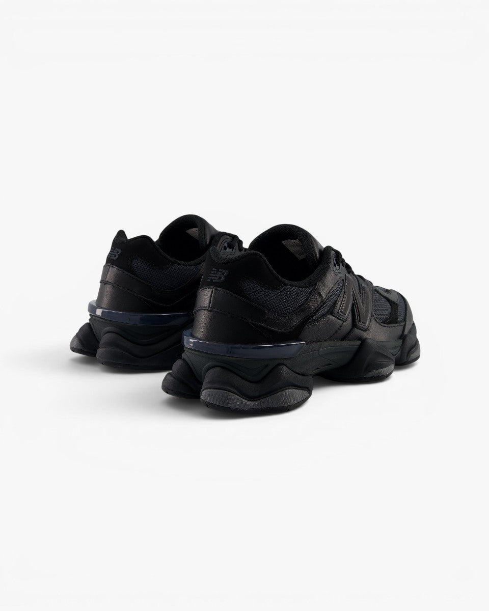 New Balance 9060 Triple Black Leather