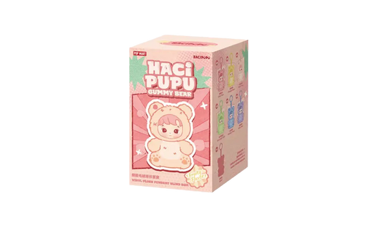 Pop Mart HACIPUPU Gummy Bear Series Vinyl Plush Pendant Single Blind Box