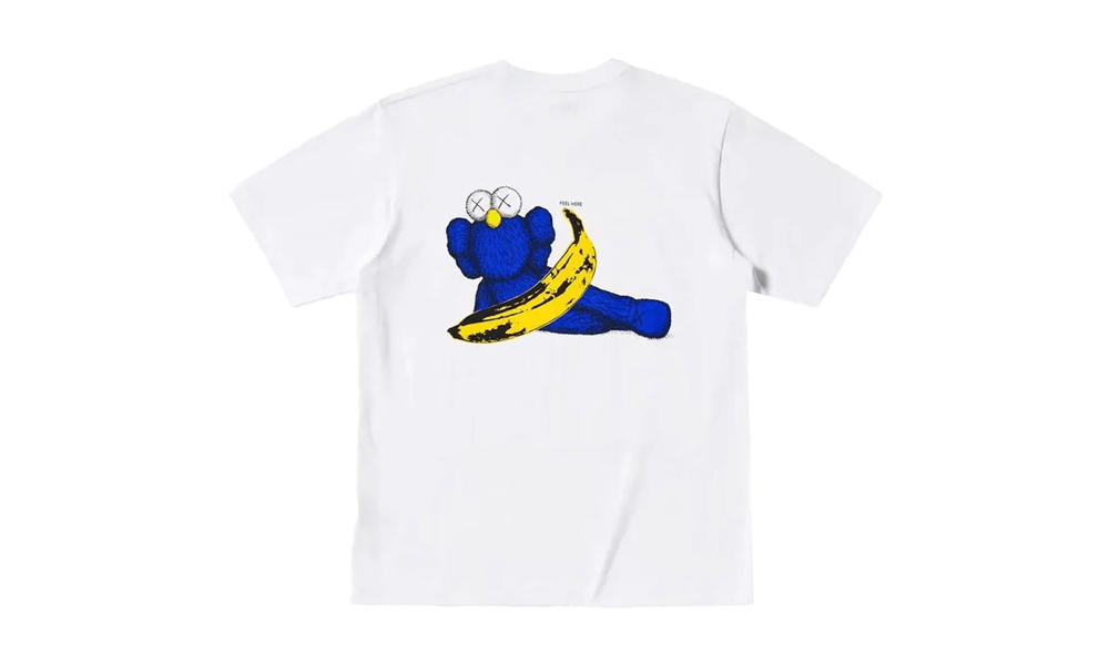 KAWS x Uniqlo Warhol UT Graphic 471321 T-shirt White