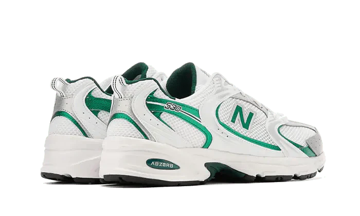 New Balance 530 White Nightwatch Green