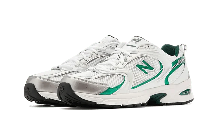 New Balance 530 White Nightwatch Green