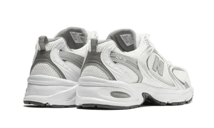 New Balance 530 White Silver Metallic
