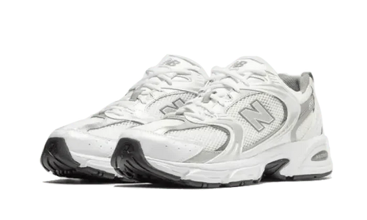 New Balance 530 White Silver Metallic