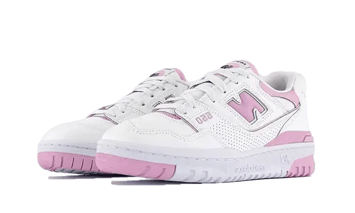 New Balance 550 White Bubblegum Pink
