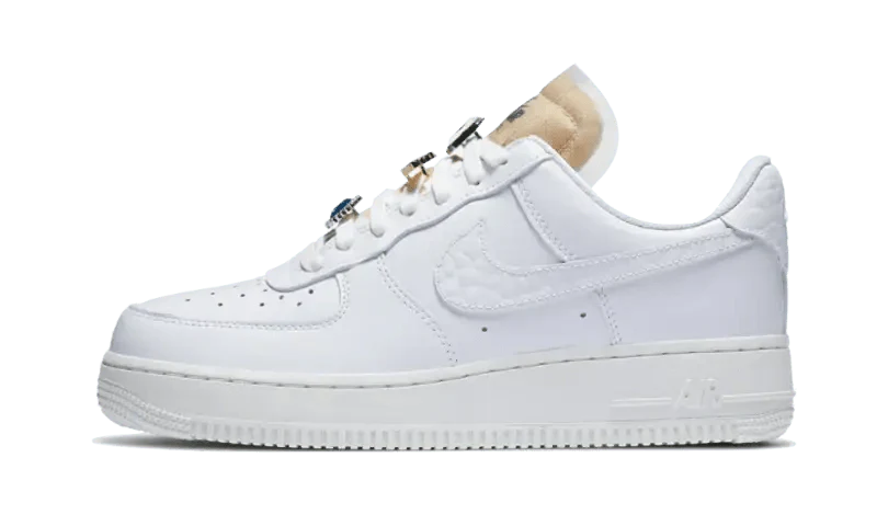 Nike Air Force 1 Low '07 LX White Onyx Bling