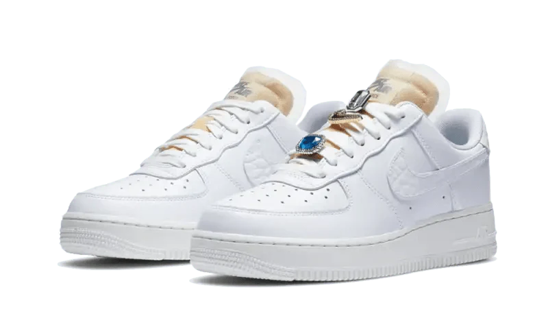 Nike Air Force 1 Low '07 LX White Onyx Bling