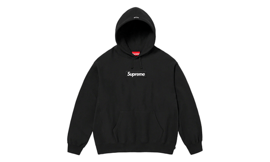 Supreme Box Logo Hooded Sweatshirt Black
