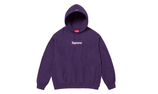 Supreme Box Logo Hooded Sweatshirt Dark Purple (FW23)