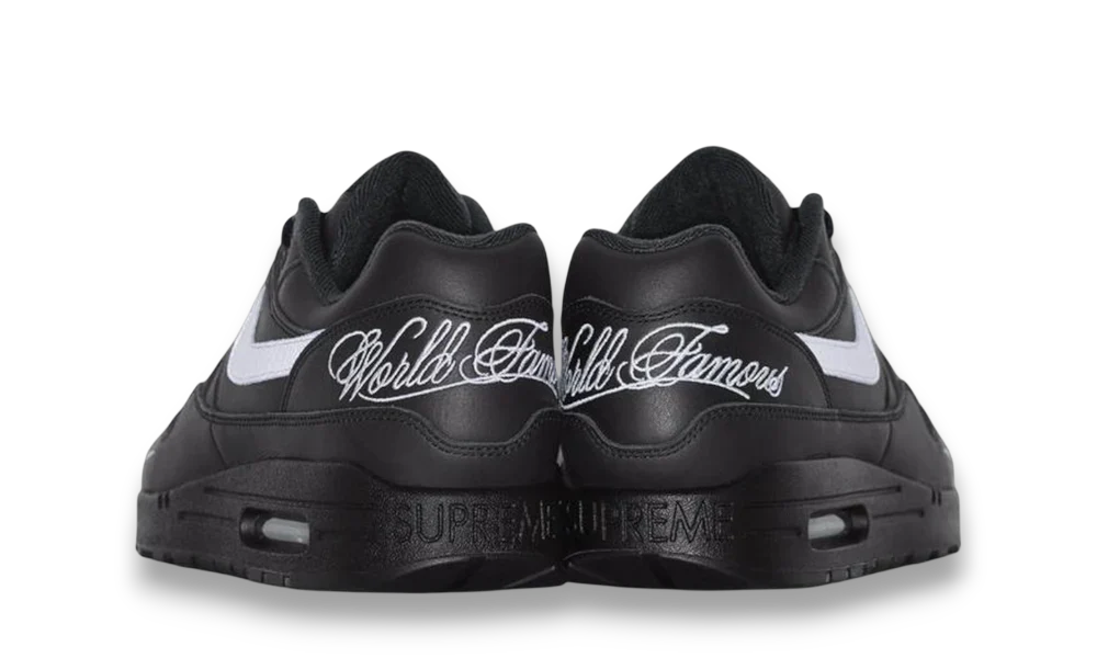 Nike Air Max 1 '87 SP Supreme Black White