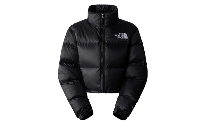 The North Face Womens Nuptse 700 Fill Short Jacket Black