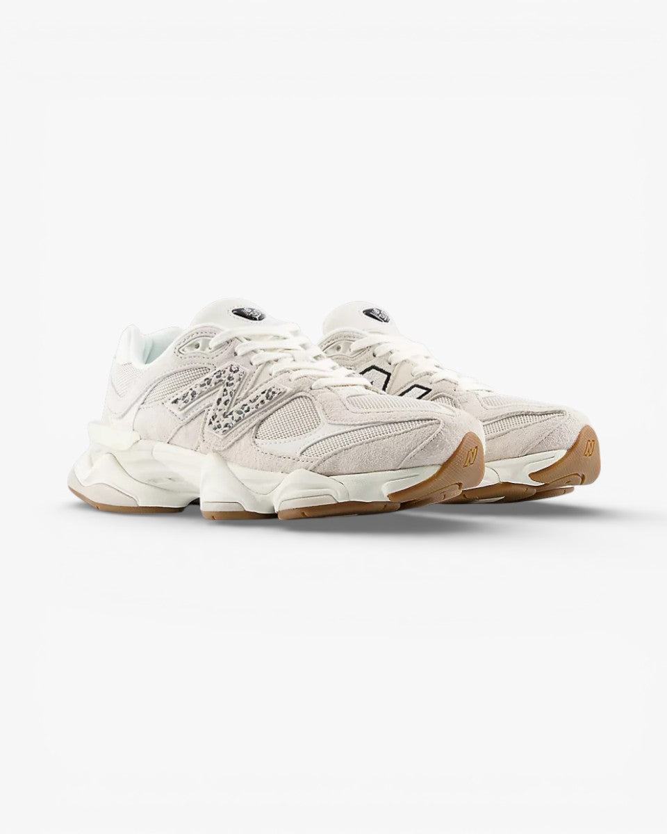 New Balance 9060 Sea Salt Leopard Print