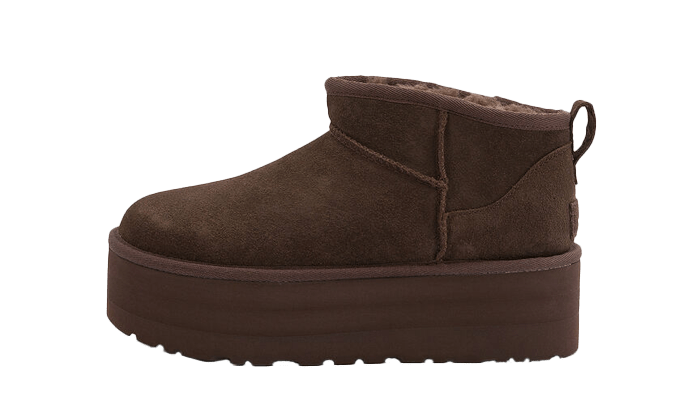 UGG Classic Ultra Mini Platform Burnt Cedar Brown