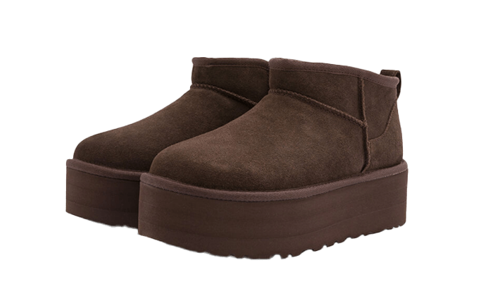UGG Classic Ultra Mini Platform Burnt Cedar Brown