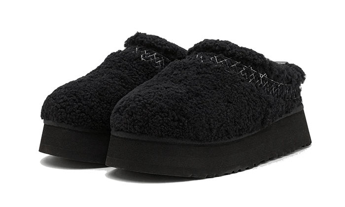 UGG Tazz Slipper Heritage Braid Black